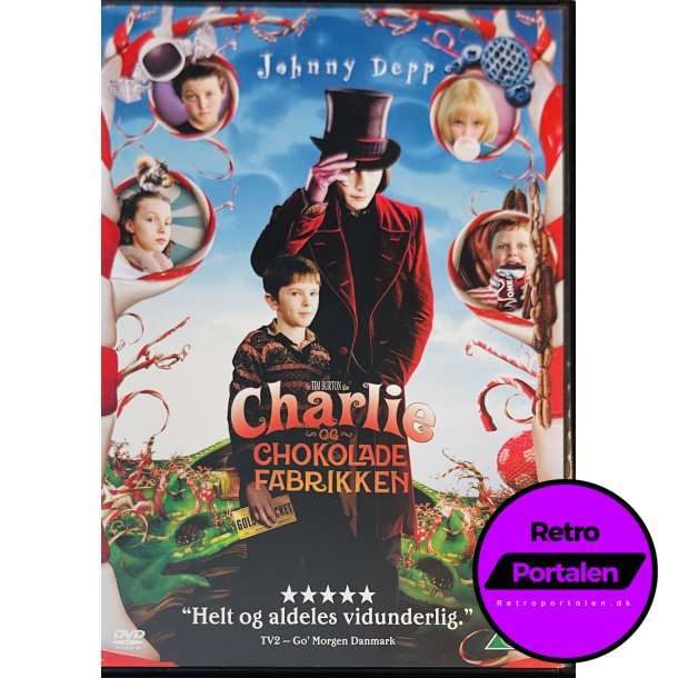 Charlie Og Chokoladefabrikken (DVD)