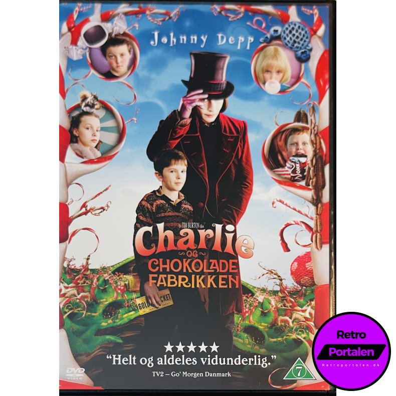 Charlie Og Chokoladefabrikken (DVD)