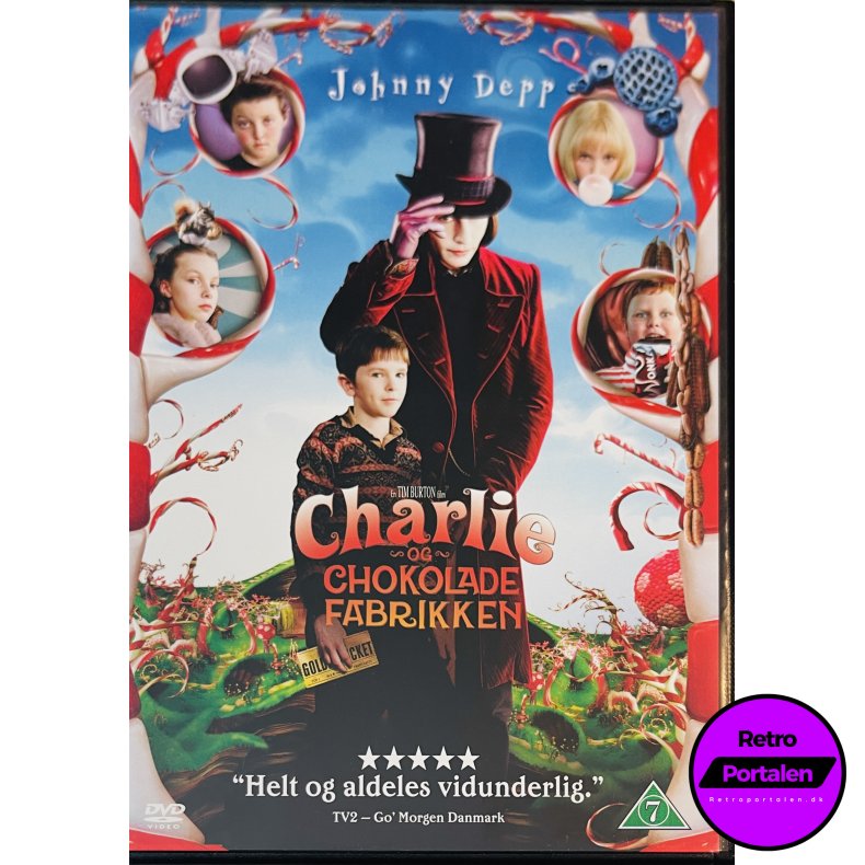 Charlie Og Chokoladefabrikken (DVD)