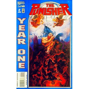 The Punisher: Year One Vol. 1 No. 2 January 1995 (Engelsk - Marvel Tegneserie)