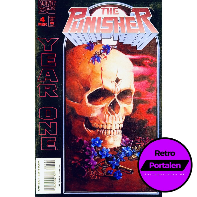 The Punisher: Year One Vol. 1 No. 4 March 1995 (Engelsk - Marvel Tegneserie)