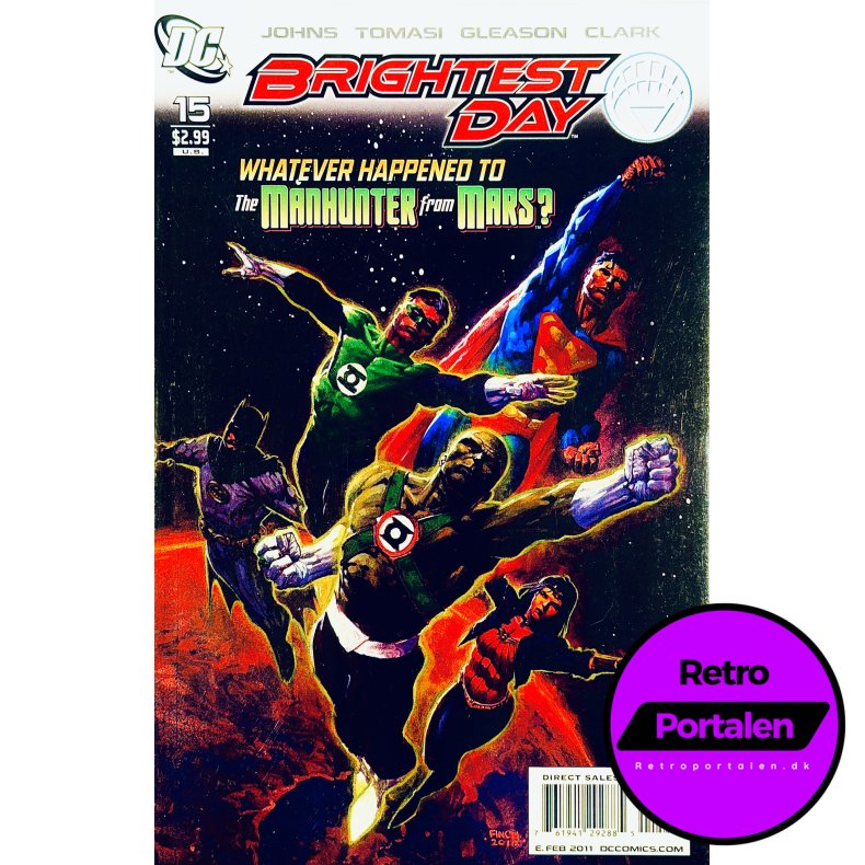 Brightest Day 15 Early February 2011 (Engelsk - DC Comics Tegneserie)