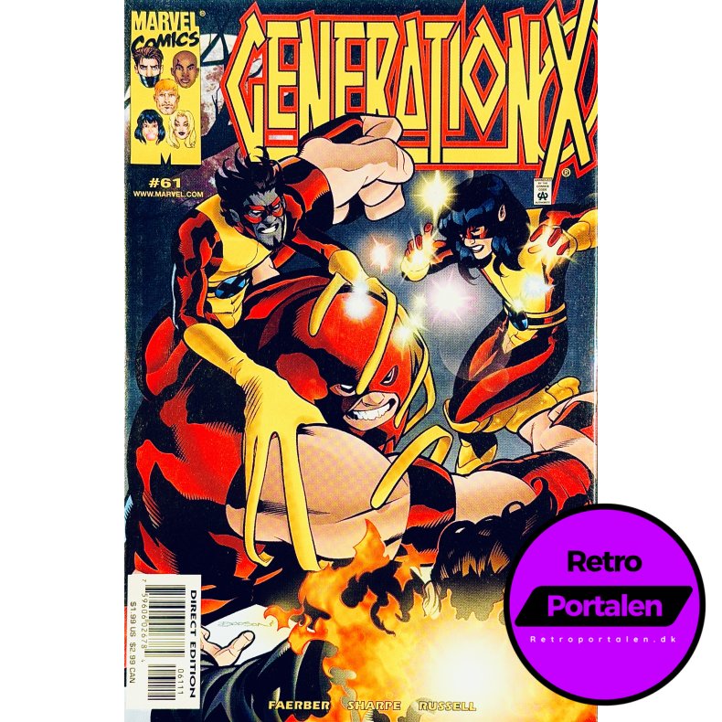 Generation X: Vol. 1 No. 61, March 2000 (Engelsk - Marvel Comics Tegneserie)