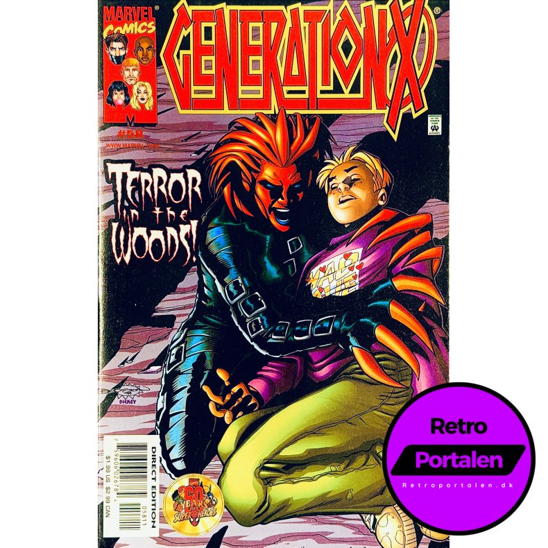 Generation X: Vol. 1 No. 58, December 1999 (Engelsk - Marvel Comics Tegneserie)