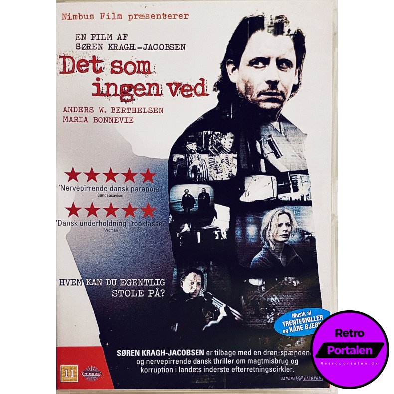 Det Som Ingen Ved (Anders W. Berthelsen) (DVD)