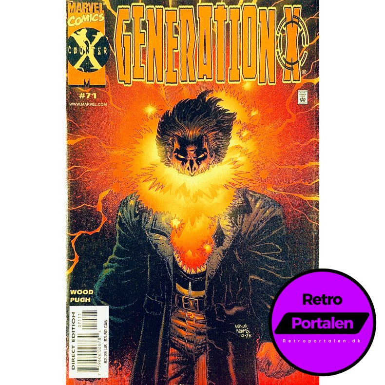 Generation X: Vol. 1 No. 71, January 2001 (Engelsk - Marvel Comics Tegneserie)