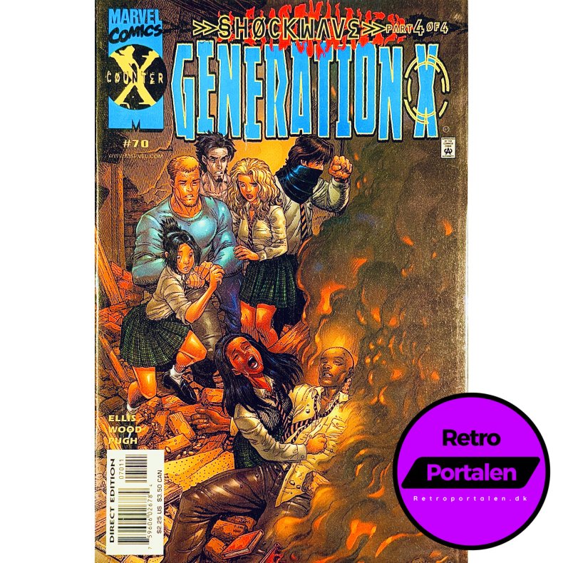 Generation X: Vol. 1 No. 70, December 2000 (Engelsk - Marvel Comics Tegneserie)