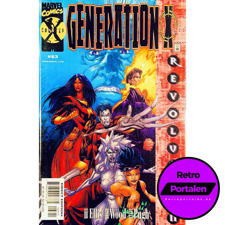 Generation X: Vol. 1 No. 63, May 2000 (Engelsk - Marvel Comics Tegneserie)