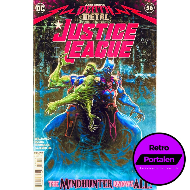 Justice League Nr. 56 Early January 2021 (Dark Nights Death Metal - Engelsk - DC Comics Tegneserie)