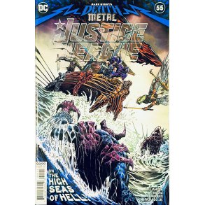 Justice League Nr. 55 Late December 2020 (Dark Nights Death Metal - Engelsk - DC Comics Tegneserie)