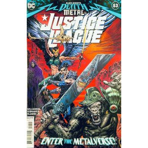 Justice League Nr. 53 Late November 2020 (Dark Nights Death Metal - Engelsk - DC Comics Tegneserie)
