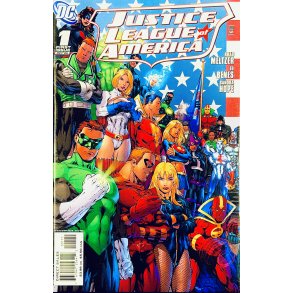 Justice League Of America Nr. 1 First Issue Oct 2006 (Engelsk - DC Comics Tegneserie)