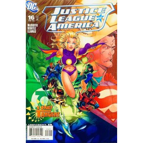 Justice League Of America Nr. 16 Feb 2008 (Engelsk - DC Comics Tegneserie)