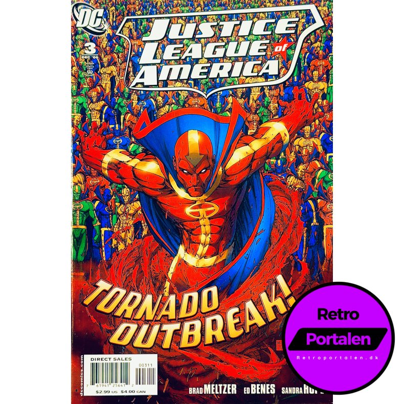 Justice League Of America Nr. 3 Dec 2006 (Engelsk - DC Comics Tegneserie)