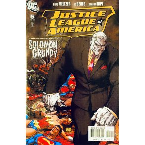 Justice League Of America Nr. 5 Feb 2007 (Engelsk - DC Comics Tegneserie)