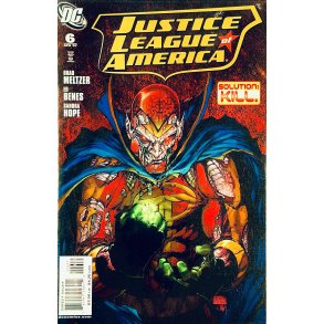 Justice League Of America Nr. 6 Apr 2007 (Engelsk - DC Comics Tegneserie)
