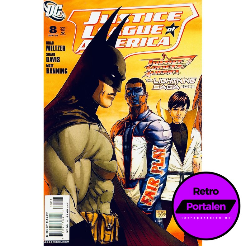 Justice League Of America Nr. 8 Jun 2007 (Engelsk - DC Comics Tegneserie)