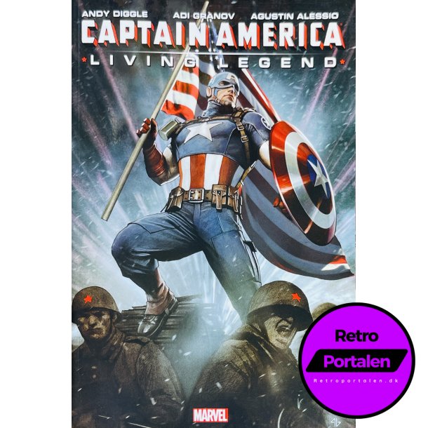 Captain America: Living Legend (Diggle / Granov / Alessio) (Engelsk) (Marvel) (Tegneserie)