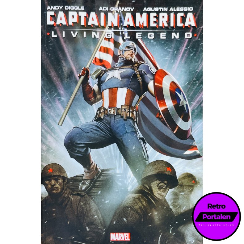 Captain America: Living Legend (Diggle / Granov / Alessio) (Engelsk) (Marvel) (Tegneserie)
