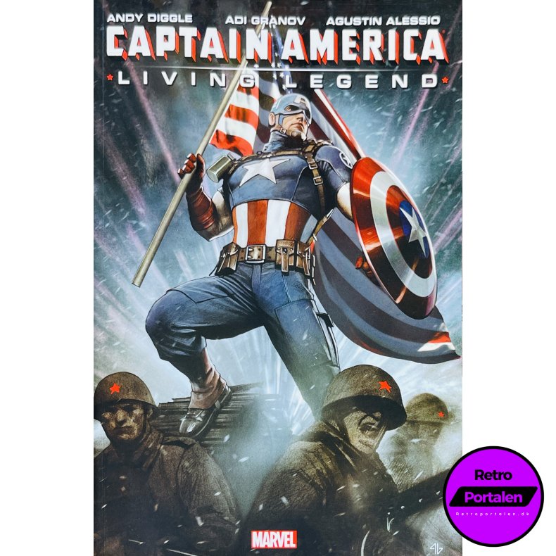 Captain America: Living Legend (Diggle / Granov / Alessio) (Engelsk) (Marvel) (Tegneserie)