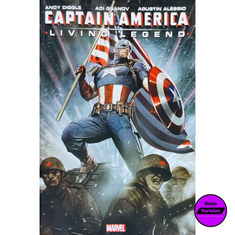 Captain America: Living Legend (Diggle / Granov / Alessio) (Engelsk) (Marvel) (Tegneserie)