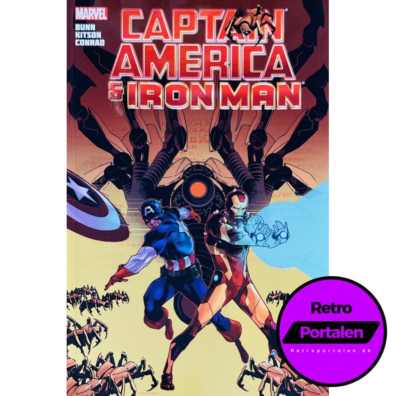 Captain America &amp; Iron Man (Bunn / Kitson / Conrad) (Engelsk) (Marvel) (Tegneserie)