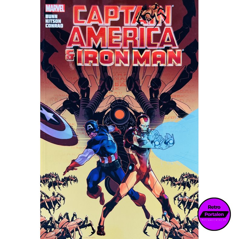 Captain America &amp; Iron Man (Bunn / Kitson / Conrad) (Engelsk) (Marvel) (Tegneserie)