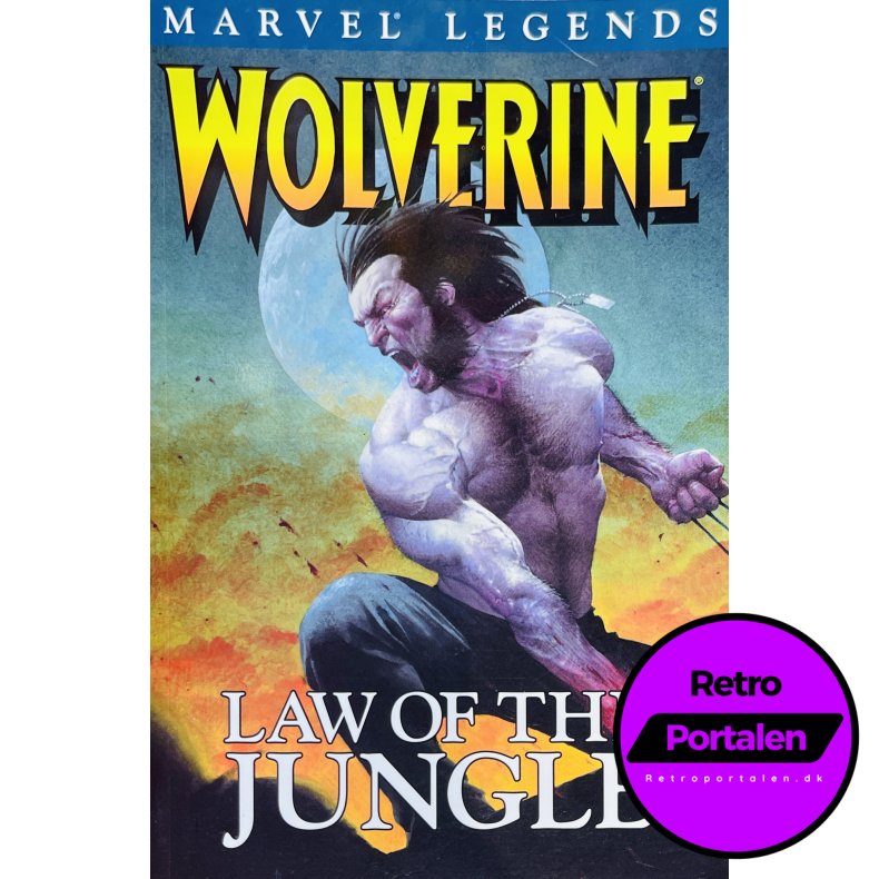 Wolverine Legends Vol. 3: Law Of The Jungle (Engelsk) (Marvel) (Tegneserie)