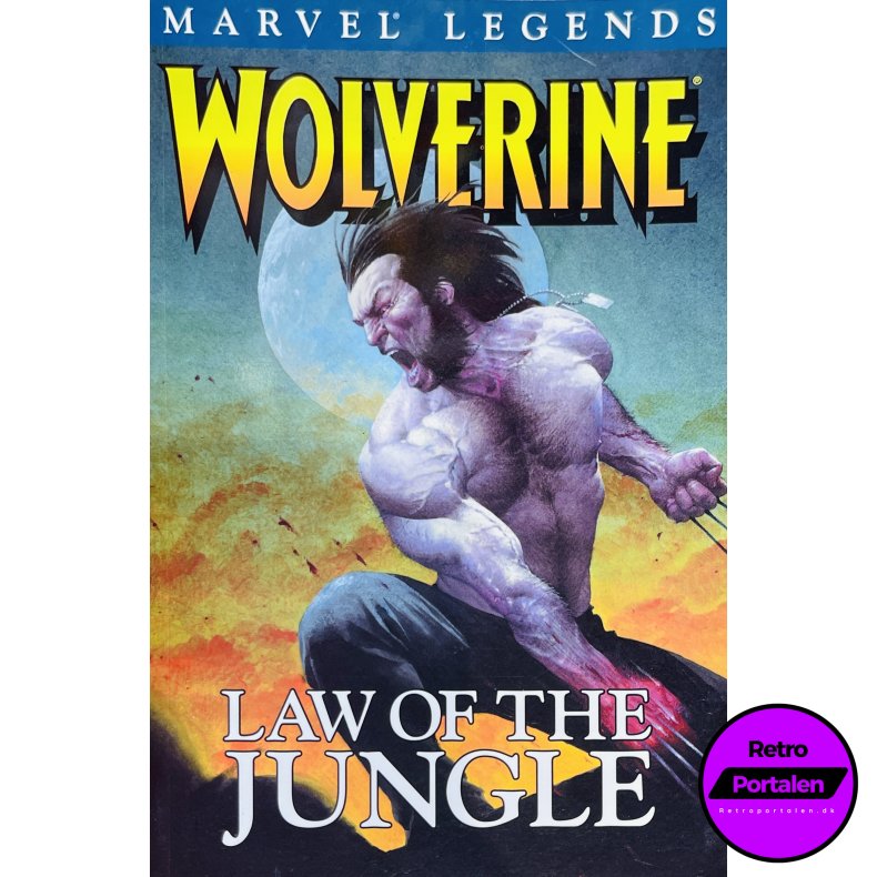 Wolverine Legends Vol. 3: Law Of The Jungle (Engelsk) (Marvel) (Tegneserie)