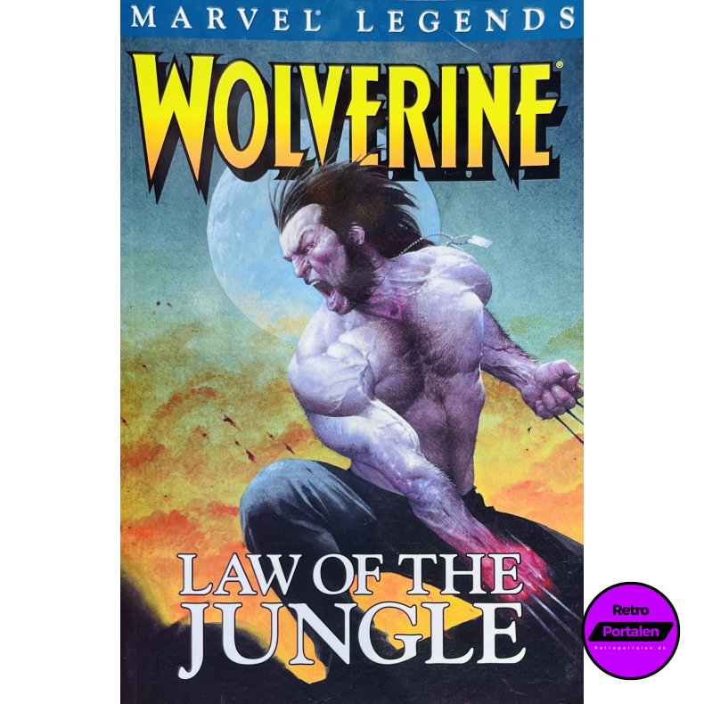 Wolverine Legends Vol. 3: Law Of The Jungle (Engelsk) (Marvel) (Tegneserie)