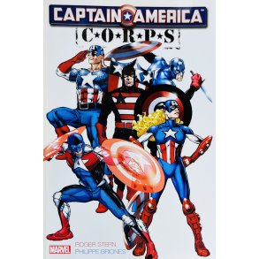 Captain America Corps (Stern / Briones) (Engelsk) (Marvel) (Tegneserie)