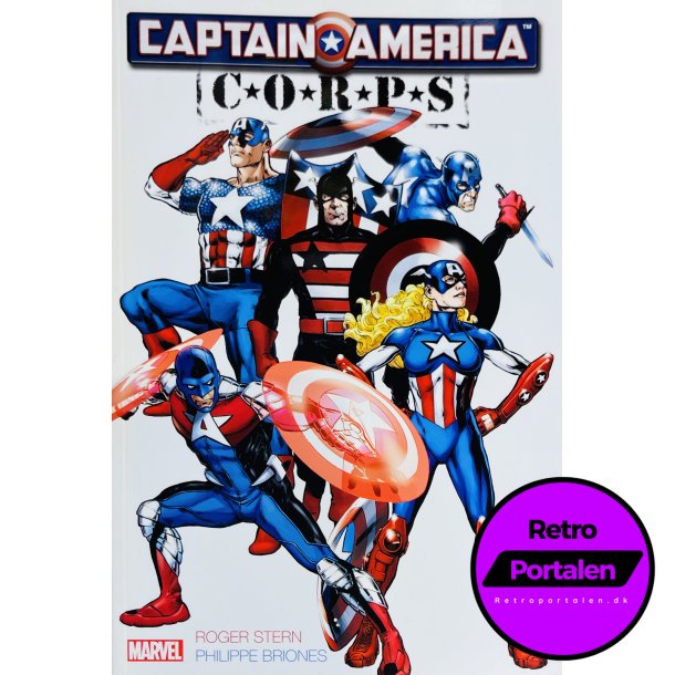 Captain America Corps (Stern / Briones) (Engelsk) (Marvel) (Tegneserie)