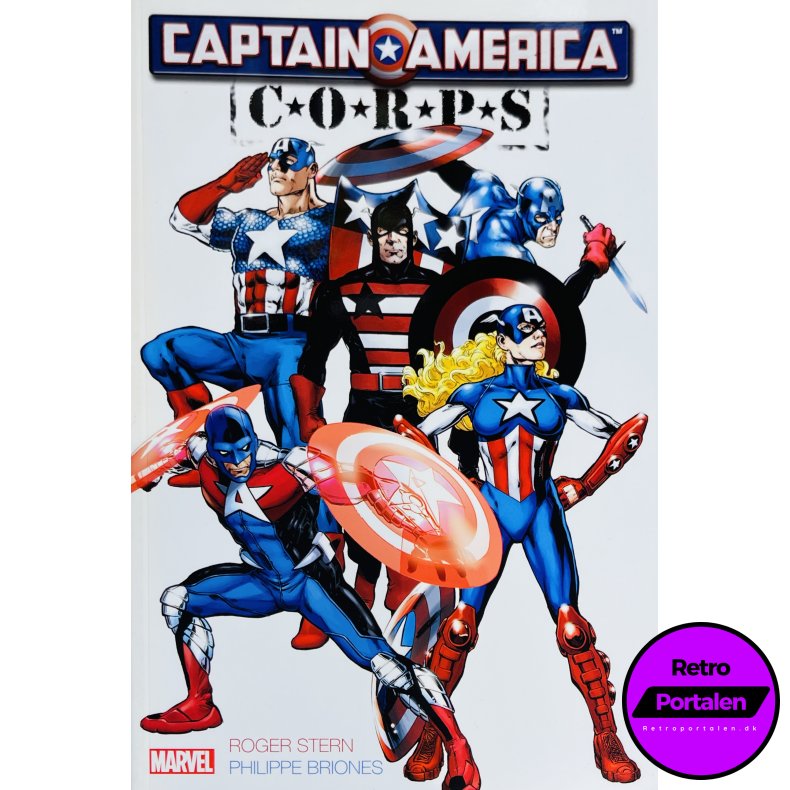 Captain America Corps (Stern / Briones) (Engelsk) (Marvel) (Tegneserie)