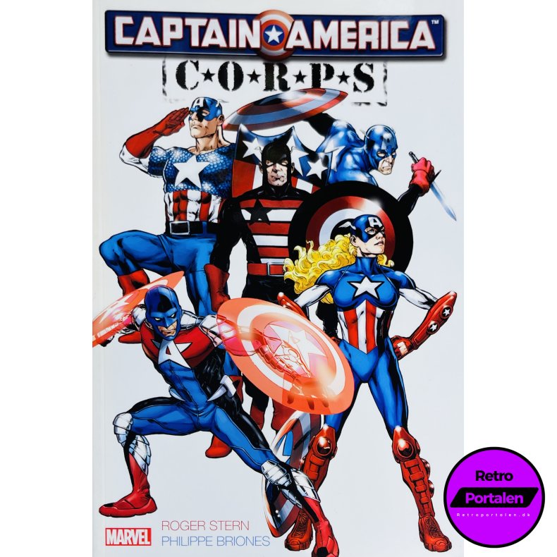 Captain America Corps (Stern / Briones) (Engelsk) (Marvel) (Tegneserie)