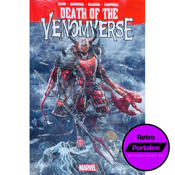 Death Of The Venomverse (Bunn / Sandoval / Olazaba / Campbell) (Engelsk) (Marvel) (Tegneserie)