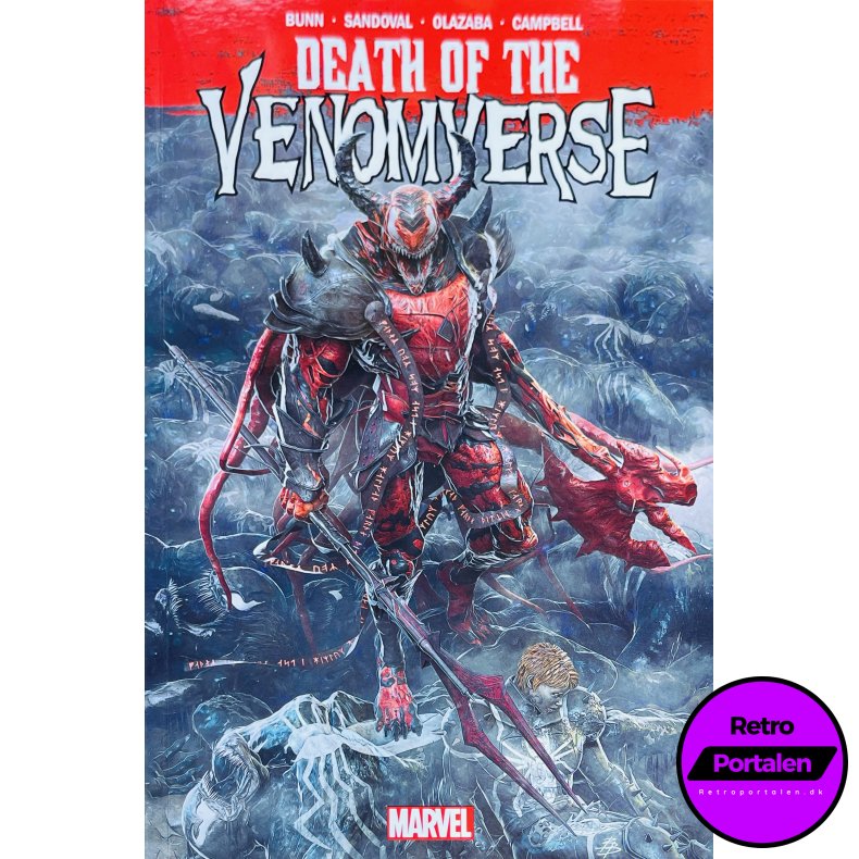 Death Of The Venomverse (Bunn / Sandoval / Olazaba / Campbell) (Engelsk) (Marvel) (Tegneserie)