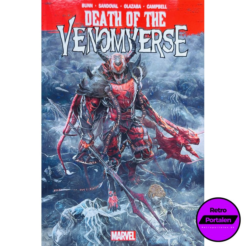 Death Of The Venomverse (Bunn / Sandoval / Olazaba / Campbell) (Engelsk) (Marvel) (Tegneserie)