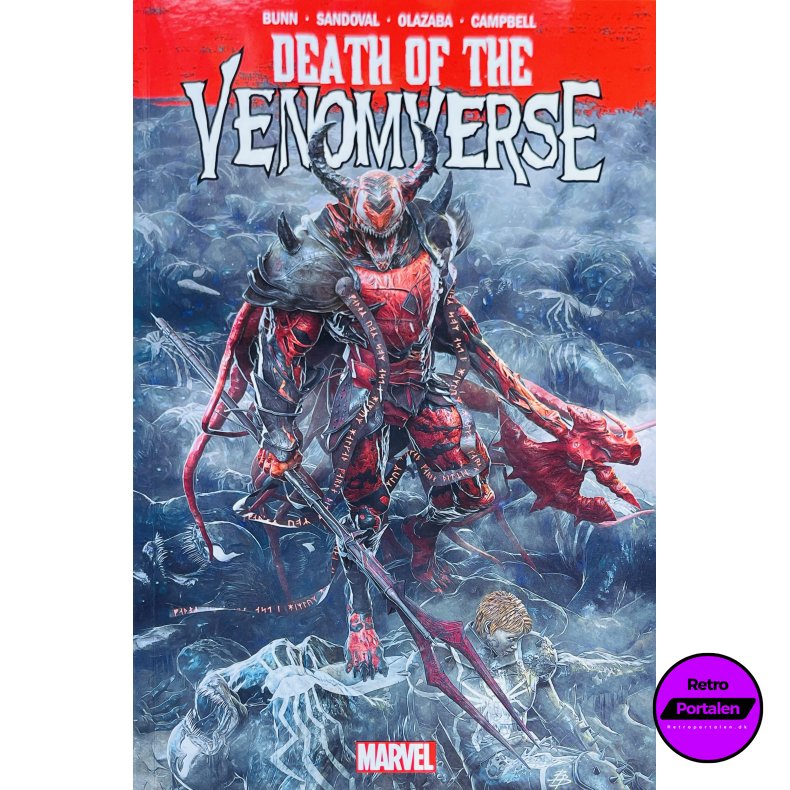 Death Of The Venomverse (Bunn / Sandoval / Olazaba / Campbell) (Engelsk) (Marvel) (Tegneserie)