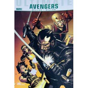Ultimate Comics Avengers: Blade Vs. The Avengers (Miller/Dillon) (Engelsk) (Marvel) (Tegneserie)
