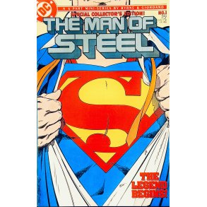Superman: The Man Of Steel No. 1 Special Collector�s Edition! 1986 (Engelsk - DC Comics Tegneserie)