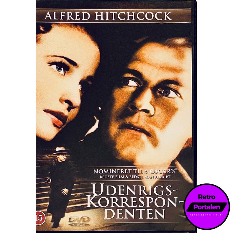 Udenrigskorrespondenten (Foreign Correspondent( (Alfred Hitchcock) (DVD)