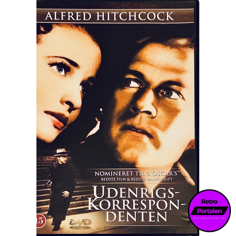 Udenrigskorrespondenten (Foreign Correspondent( (Alfred Hitchcock) (DVD)