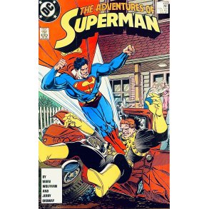 The Adventures Of Superman 430 July 1987 (Engelsk - DC Comics Tegneserie)