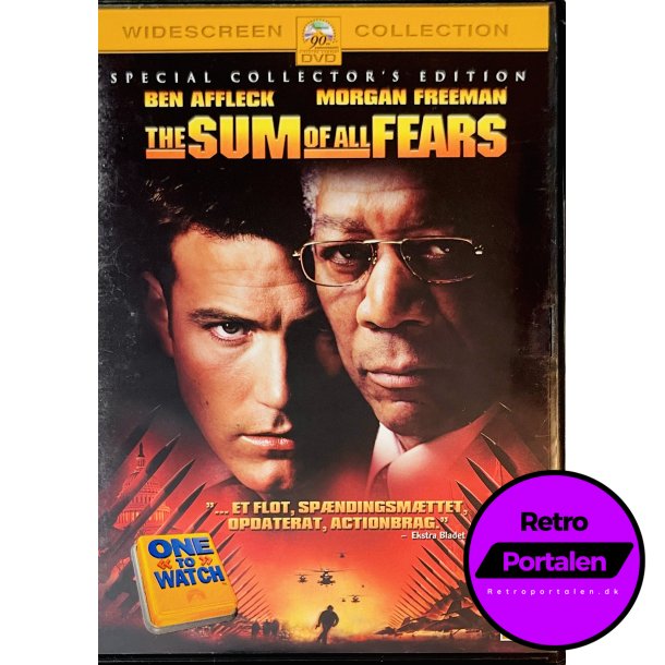 The Sum Of All Fears (DVD)