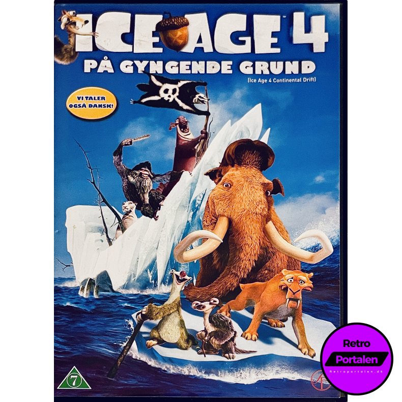 Ice Age 4: P Gyngende Grund (DVD)