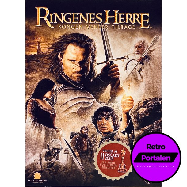 Ringenes Herre: Kongen Vender Tilbage (2 Disc) (DVD)