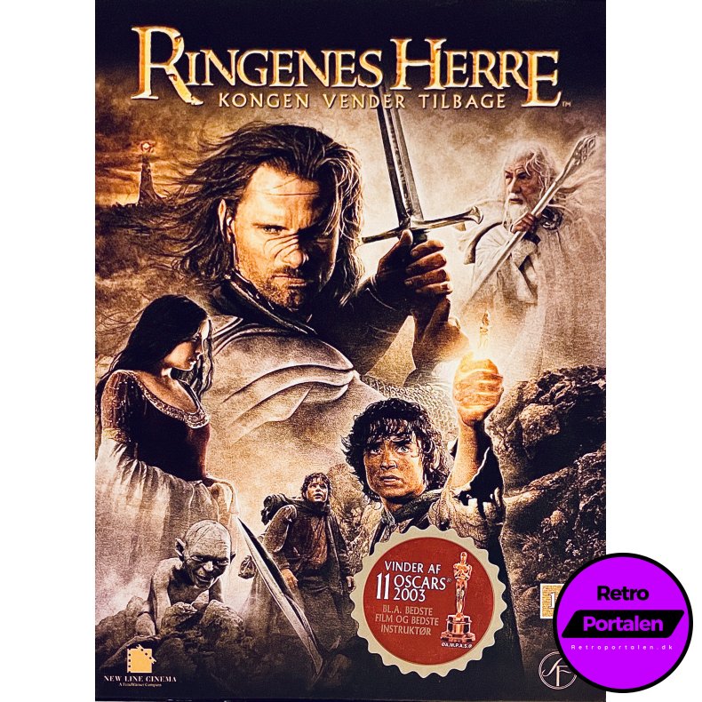 Ringenes Herre: Kongen Vender Tilbage (2 Disc) (DVD)