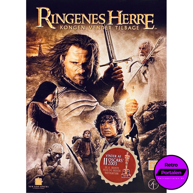Ringenes Herre: Kongen Vender Tilbage (2 Disc) (DVD)