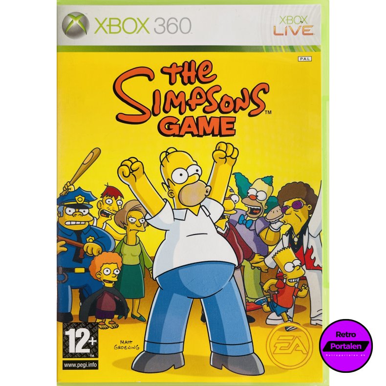The Simpsons Game (Xbox 360)