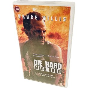 Die Hard Mega Hard (Bruce Willis) (VHS)